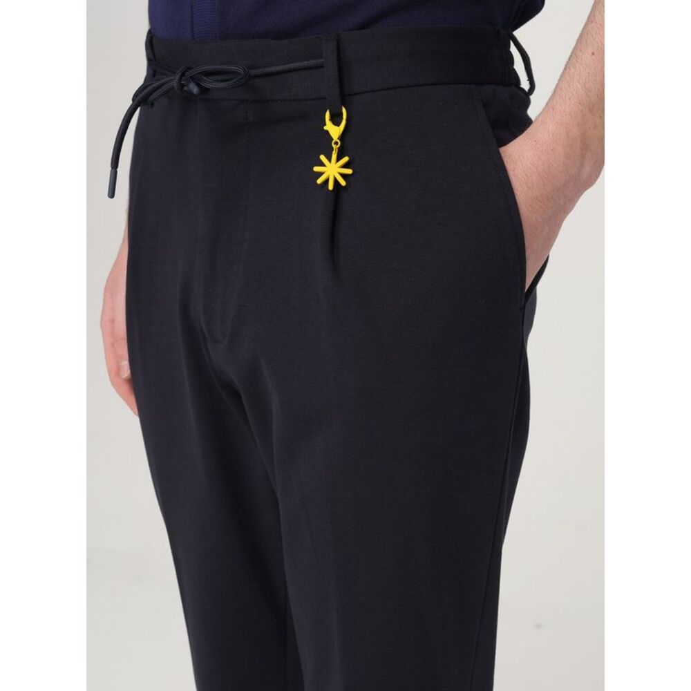 Manuel Ritz Pants Men Blue - Picture 3 of 3
